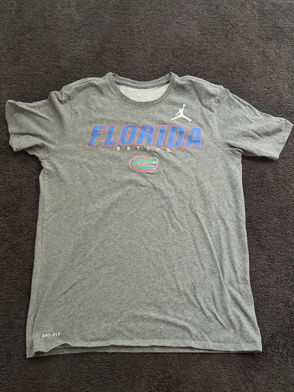 Nike Gray Florida Gators Short-Sleeve Tee